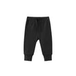 0-1-2-year-old baby's solid color band mouth casual pants - Almoni Express