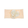 Satin Cloth Mesh Flower Rose Baby Headband