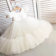 Mesh Poncho Princess Dress Children's Dress