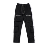 High Street Style Retro Functional Wind Mult Pocket Overalls
