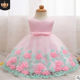 spring and summer girls princess dress wedding dress flower girl dress dress child performance birthday pettiskirt