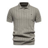 European Size Men's Lapel Casual Men's Top