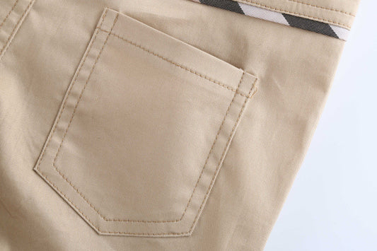British style summer shorts boy
