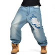 Hip-hop Style Denim Loose Casual Men's Jeans