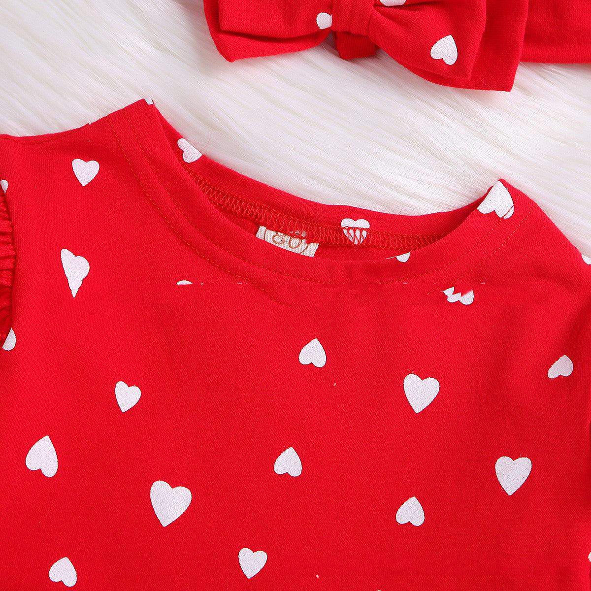 Girls Fashion Hot Red Peach Heart Dress