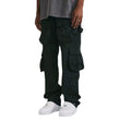 American Style Tooling High Waist Loose Straight Trousers