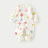 Autumn Thin Baby Pajamas And Baby Onesies - Almoni Express
