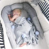 Baby Bedding Cartoon Baby Crib Bumper Pillow Infant Cradle Kids Bed Fence Baby Decoration Room Accessories - Almoni Express