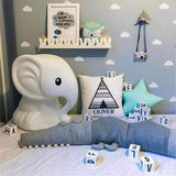 Baby Bedding Cartoon Baby Crib Bumper Pillow Infant Cradle Kids Bed Fence Baby Decoration Room Accessories - Almoni Express