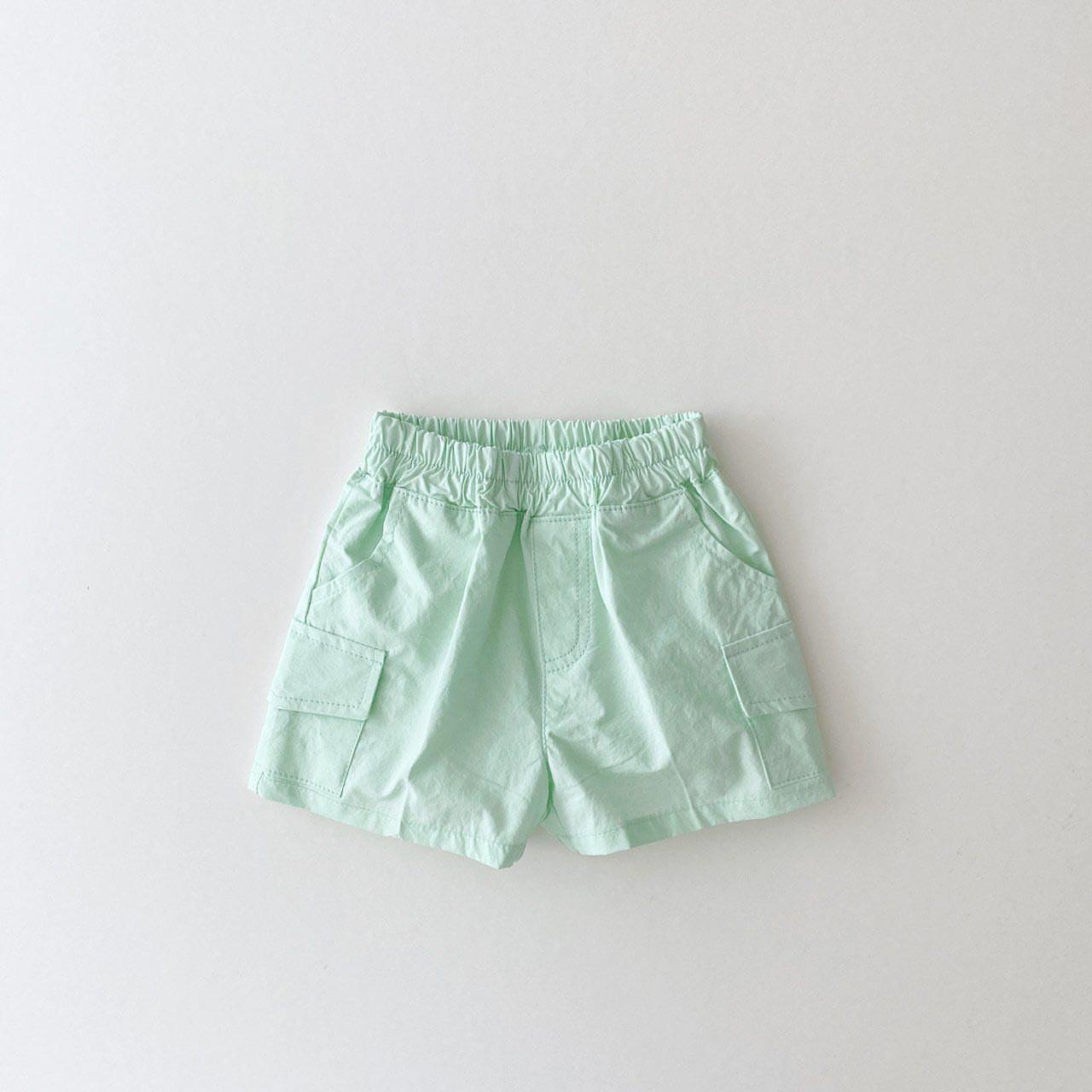 Baby Candy Solid Color Shorts Pure Cotton - Almoni Express