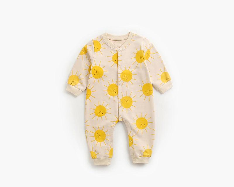 Baby Clothes Cartoon Long-Sleeved Romper - Almoni Express