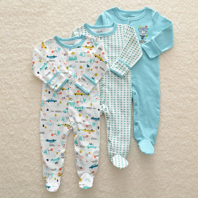 Baby crawling suit baby onesies - Almoni Express