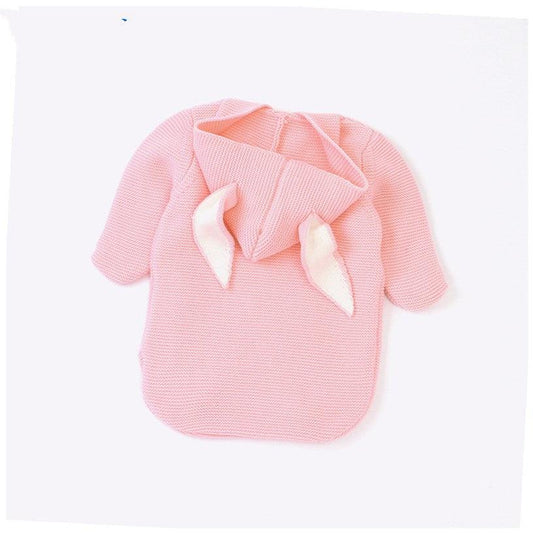 Baby Knitting Rabbit Sleeping Bags Hold Blanket - Almoni Express