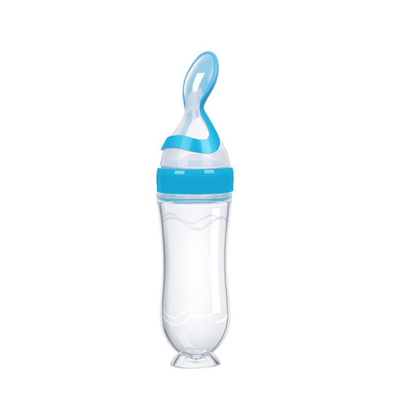 Baby silicone rice paste feeding spoon - Almoni Express