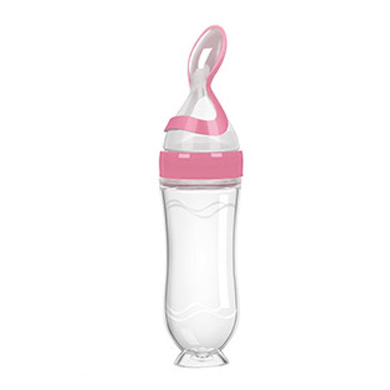 Baby silicone rice paste feeding spoon - Almoni Express