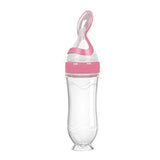 Baby silicone rice paste feeding spoon - Almoni Express
