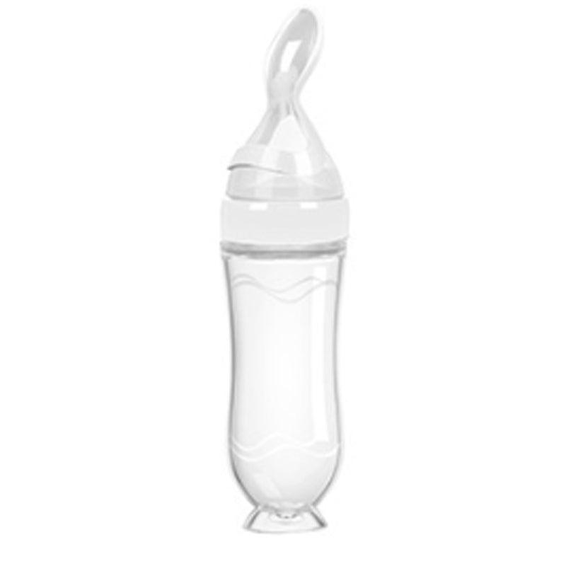 Baby silicone rice paste feeding spoon - Almoni Express