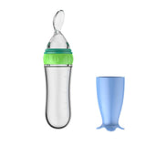 Baby silicone rice paste feeding spoon - Almoni Express