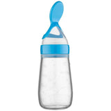 Baby silicone rice paste feeding spoon - Almoni Express
