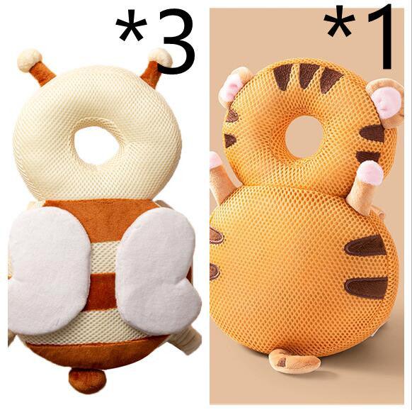 Baby Toddler Headrest Child Protection Baby Head Protection Cushion Cute Angel Wings - Almoni Express