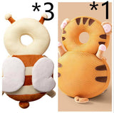 Baby Toddler Headrest Child Protection Baby Head Protection Cushion Cute Angel Wings - Almoni Express