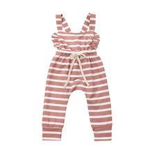 Baby Toddler Kid Girls Pants Romper Overalls - Almoni Express