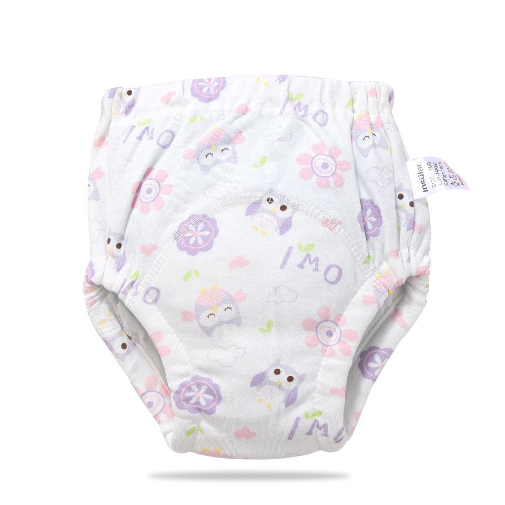 Baby training learning pants baby gauze diaper pants - Almoni Express