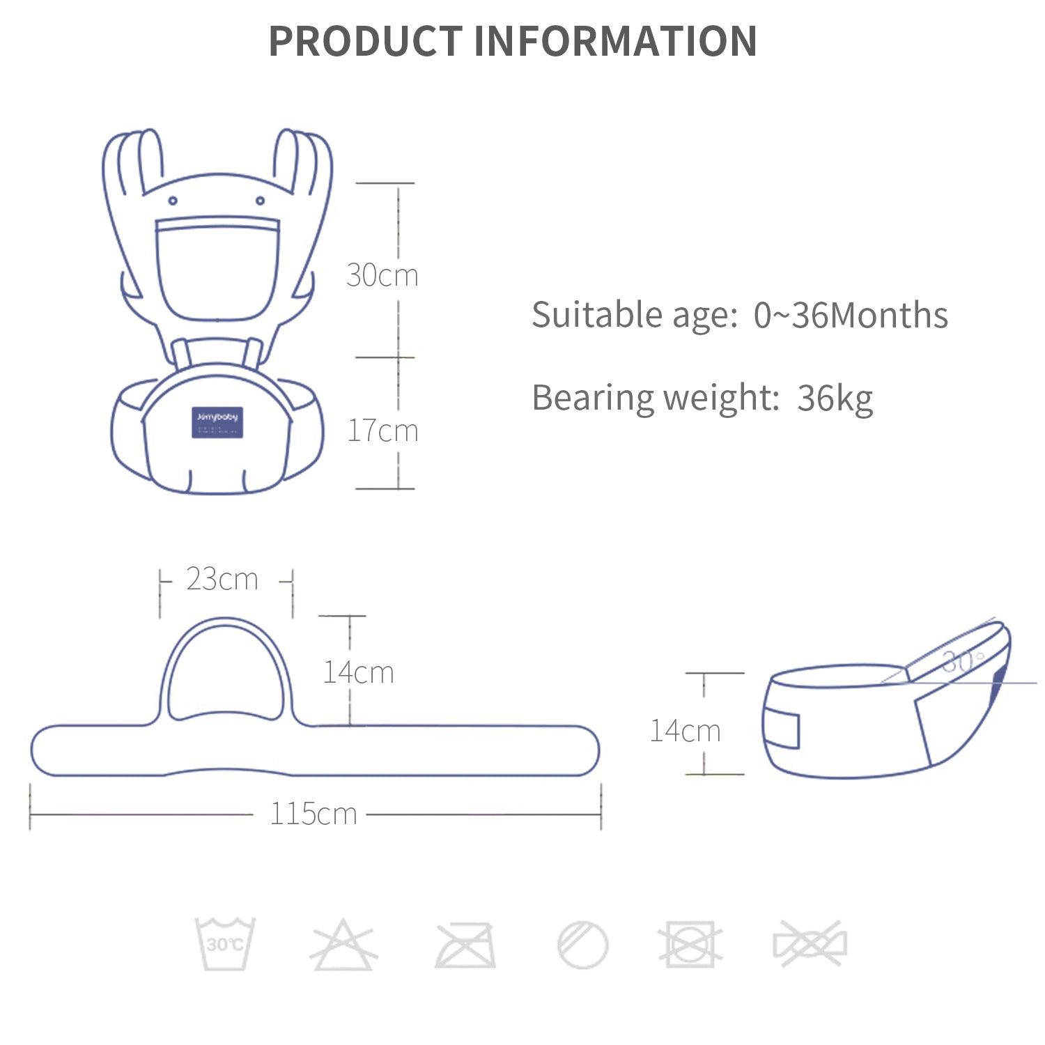 Baby waist stool multifunctional carrier - Almoni Express