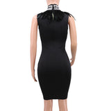 Bandage beads evening dress - Almoni Express