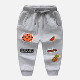 Boys' Spring And Autumn Children'S Small, Medium And Big Children'S Japanese Trousers - Almoni Express