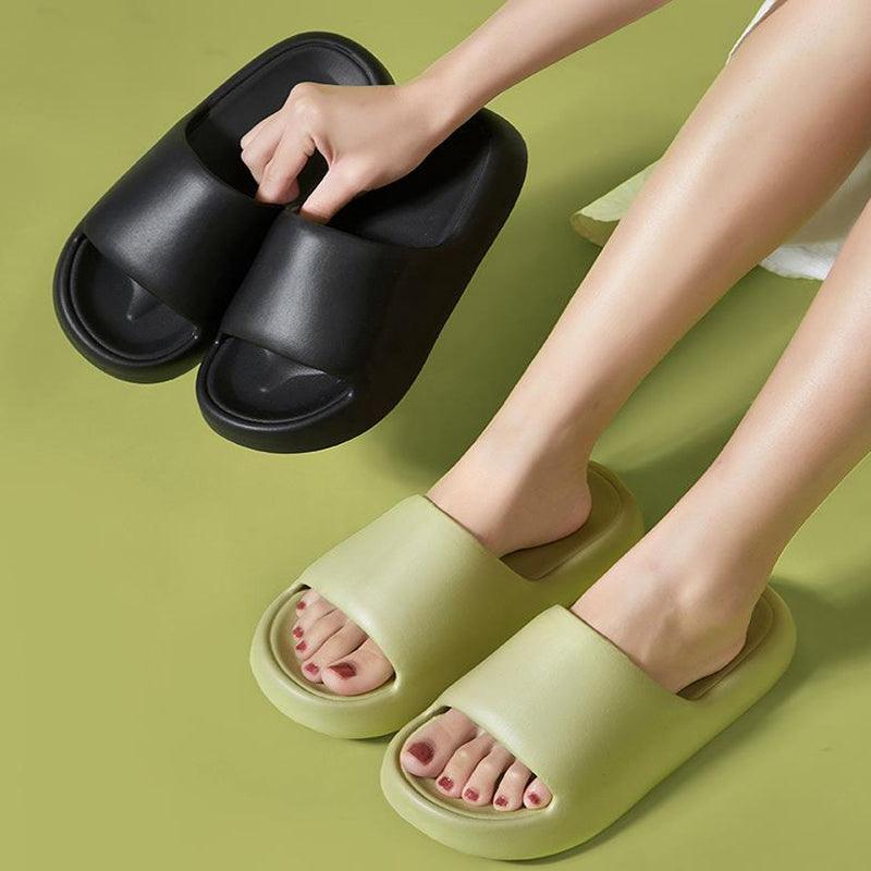 Bread Shoes Home Slippers Non-slip Indoor Bathroom Slippers - AL MONI EXPRESS