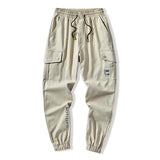 Fashion Plus Size Overalls Men's Fat Cropped Trousers