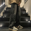 Autumn And Winter Loose American High Street Vibe Denim Pants