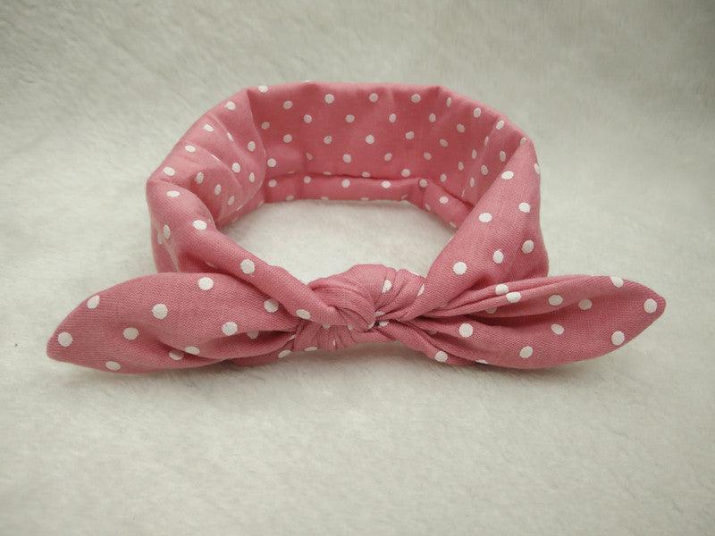 Children hair with elastic cloth, rabbit ears, headband baby hair belt spot wholesale - Almoni Express