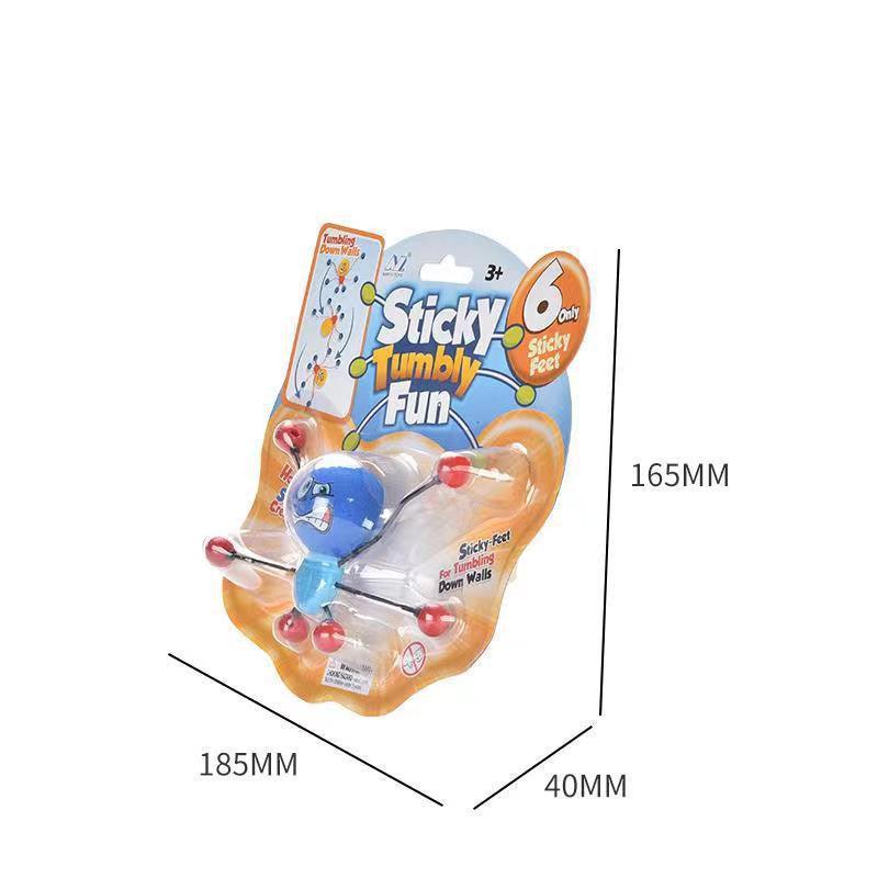 Climbing Wall Flip Bucket Spider Decompression Sticky Toy - AL MONI EXPRESS