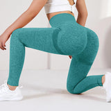 Fitness Yoga Pants Butt Lifting Seamless Leggings Women Gym - AL MONI EXPRESS