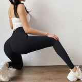 Fitness Yoga Pants Butt Lifting Seamless Leggings Women Gym - AL MONI EXPRESS