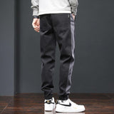 Fleece Lined Padded Warm Keeping Track Sweatpants Loose Casual Pants - Almoni Express