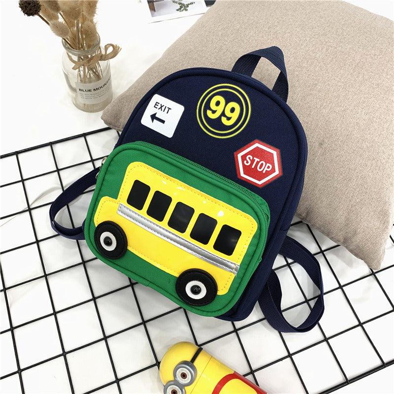 Heopono Durable Nice Little Children School Book Bag Small Boys Girls Cartoon Cute Mini Funny Back to School Backpack for Kids - Almoni Express