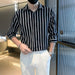 Navy stripes