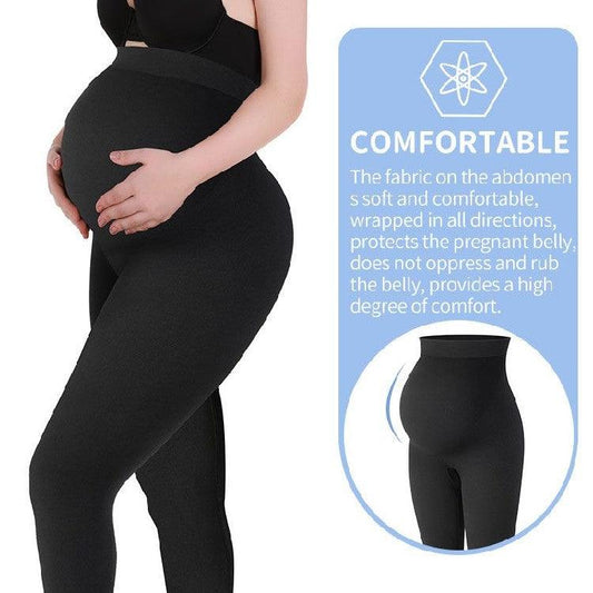 Maternity Leggings High Waist Pants Women Pregnancy Clothes - Almoni Express