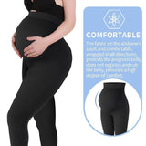 Maternity Leggings High Waist Pants Women Pregnancy Clothes - Almoni Express