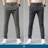 Men's Fashion Loose Straight Casual Jeans - Almoni Express