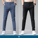 Men's Fashion Loose Straight Casual Jeans - Almoni Express