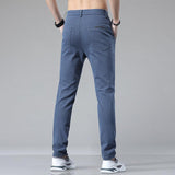 Men's Fashion Loose Straight Casual Jeans - Almoni Express