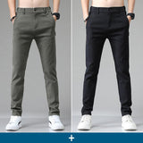 Men's Fashion Loose Straight Casual Jeans - Almoni Express