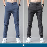 Men's Fashion Loose Straight Casual Jeans - Almoni Express