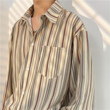 Mens Temperament Fashion Casual Printed Shirt - Almoni Express
