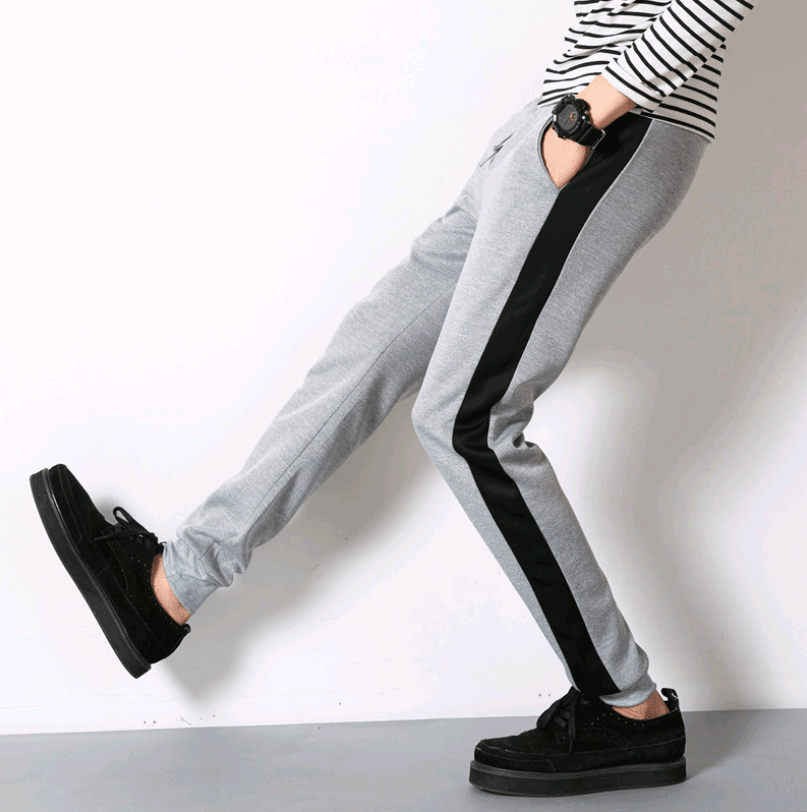 New men's pants, sweatpants, pants, men's casual pants, long pants - Almoni Express