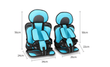 Non-safety seat increased cushion portable car safety seat cushion - Almoni Express